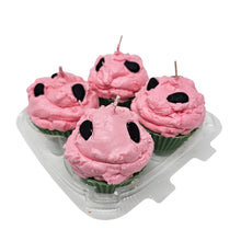 Load image into Gallery viewer, 4 Pack - Scented WatermelonCupcake Candles
