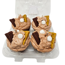 Load image into Gallery viewer, 4 Pack - Scented S'mores Cupcake Candles
