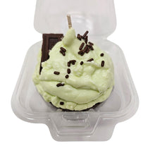Load image into Gallery viewer, Scented Cupcake Candle - Chocolate Mint

