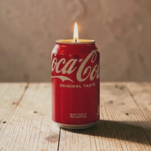 Load and play video in Gallery viewer, Scented Coca Cola Coke Can Candle
