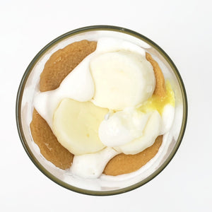 Banana Pudding Scented Candle w/ Lid