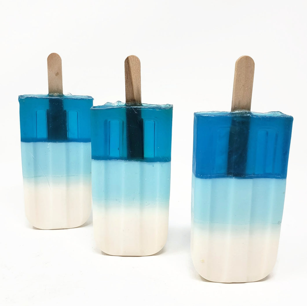 Blueberry Scented Popsicle Soap
