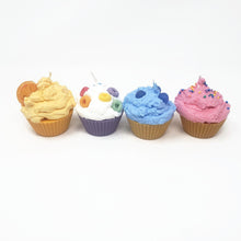 Load image into Gallery viewer, Bakery Box of Four Cupcake Candles -  Choose your Flavors
