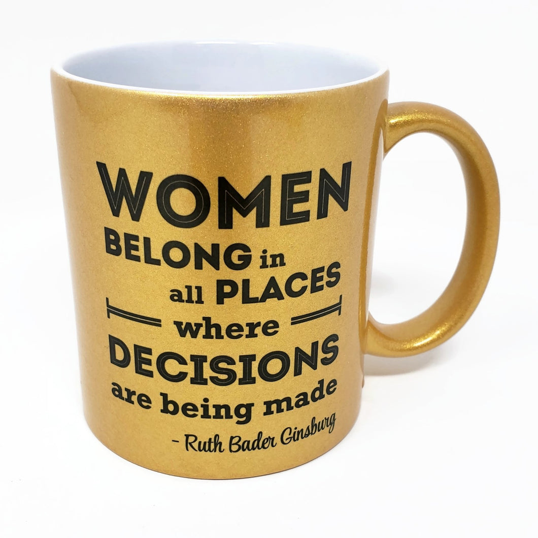 Coffee Mug - Ruth Beider Ginsberg - Women Belong