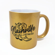Load image into Gallery viewer, Copy of Gold Coffee Mug - Nashville, Tennessee
