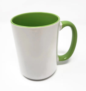 Extra Large 15 Oz Mug - Custom Image and Text