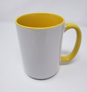 Extra Large 15 Oz Mug - Messy Bun - Choose Your Color