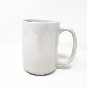 Extra Large 15 Oz Mug - Just a Mom Trying Not to Raise Assholes