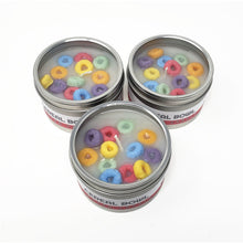 Load image into Gallery viewer, Fruit Loops Style Scented Candle Tin
