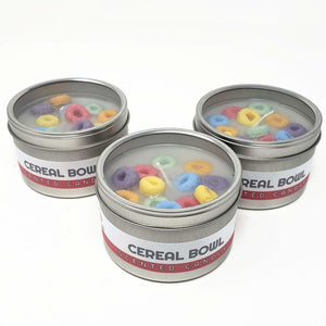 Fruit Loops Style Scented Candle Tin