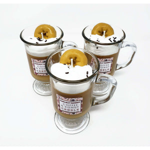 Scented Coffee & Donut Candle
