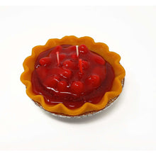 Load image into Gallery viewer, Scented 5 Inch Strawberry Pie Candle
