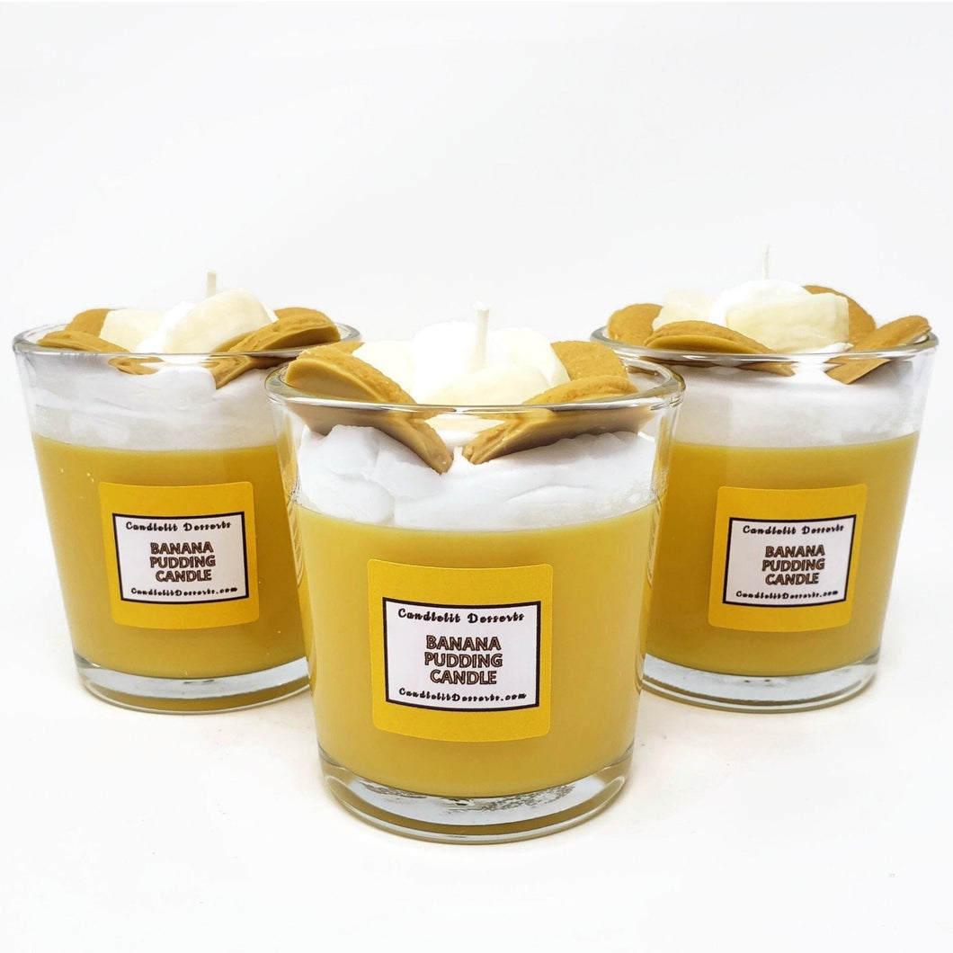 Scented Banana Pudding Candle