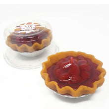 Load image into Gallery viewer, 3 Inch Scented Strawberry Pie Candle
