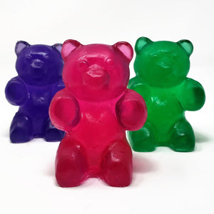 Large Gummy Bear Shaped Soap - Choose Your Color