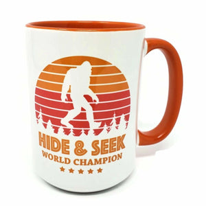 15 oz Extra Large Coffee Mug - Hide & Seek Champion