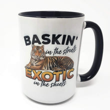 Load image into Gallery viewer, 15 oz Extra Large Coffee Mug - Baskin in the Sheets - Exotic in the Streets
