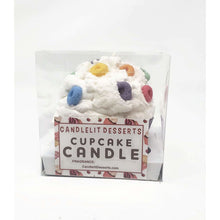Load image into Gallery viewer, Jumbo Fruit Loops Style Scented Cupcake Candle
