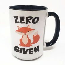Load image into Gallery viewer, 15 oz Extra Large Coffee Mug - Zero Fox Given
