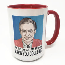 Load image into Gallery viewer, 15 oz Extra Large Coffee Mug - Mr Rogers

