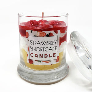 Scented Strawberry Shortcake Candle